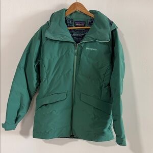 Patagonia Teal Outdoor Jacket Pipe Down Jacket